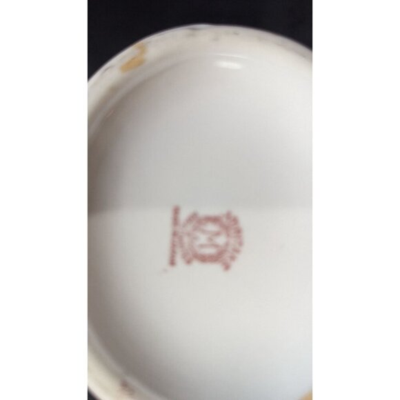 vintage Noritake Morimura Brothers Art Nouveau Double Handled Hand Painted Vase - Picture 13 of 13